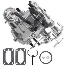 A62qe0 Maxpeedingrods 2 Barrel Carburetor Carb And Gaskets For Dodge Plymouth 273-318 Engine 1966-1973