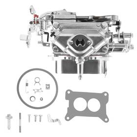 Maxpeedingrods B26nil Manual Choke Carburetor For Holley 2300 Series 0-7448 2 Barrel 350cfm New