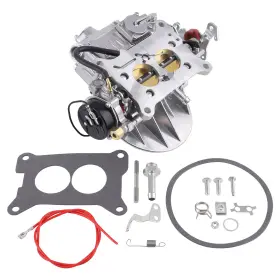 Clq031 Maxpeedingrods Electric Choke Carburetor 2 Barrel 350 Cfm For 0-80350 2-barrel Carby