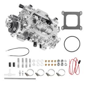 Maxpeedingrods Epob3z 4 Barrel Carburetor Carb 600 Cfm For 1406 Performer Electric Choke With Gaskets