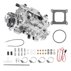 Epob3z Maxpeedingrods 4 Barrel Carburetor Carb 600 Cfm For 1406 Performer Electric Choke With Gaskets