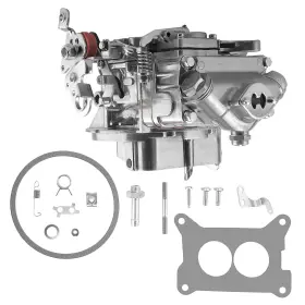 0-7448sa Maxpeedingrods F3a4nc 2 Barrel Carburetor Kit For Holley 2300 0-7448 Manual Choke 350 Cfm