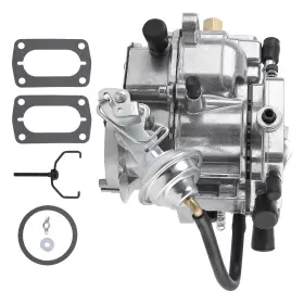 H72ufl Maxpeedingrods 2 Barrel Carburetor Carb For Dodge 273-318 Engines 2bbl 1966-73 Manual Choke