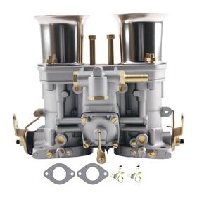 Maxpeedingrods Hofac1 2-barrel Carburetor 40 Idf With Air Horn For Bug Volkswagen Beetle Vw Fiat Porsche
