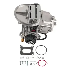 Jn063b Maxpeedingrods 2 Barrel Carburetor 350 Cfm Fit For 0-80350 2300 350cfm Electric Choke