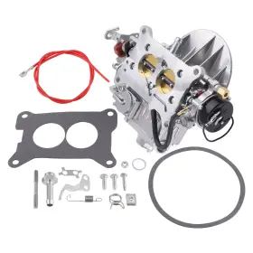 Kla75g Maxpeedingrods 350 Cfm 2-barrel Carburetor For 0-80350 2 Bbl Carb Electric Choke