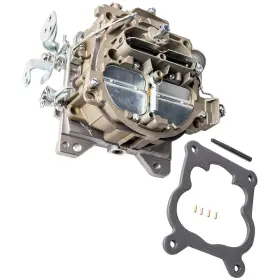 N5e0a8 Maxpeedingrods 4 Bbl Carburetor For Chevy 350 327 396 400 402 427 1901r Quadrajet 4mv 1966-1973