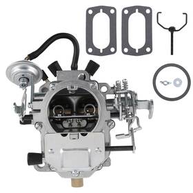 Maxpeedingrods O81vsf 2 Barrel Carb Carburetor And Gasket For Dodge Plymouth 273-318 Engines 1966-1973