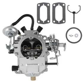 O81vsf Maxpeedingrods 2 Barrel Carb Carburetor And Gasket For Dodge Plymouth 273-318 Engines 1966-1973