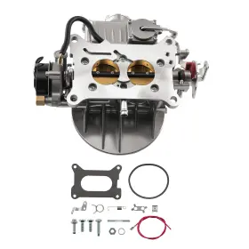 P0shrf Maxpeedingrods Electric Choke Carburetor 2 Barrel 350 Cfm For 0-80350 2-barrel Carby