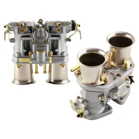 Qafy4z Maxpeedingrods 2pcs Carburetor Carb With Air Horn For Vw Beetle 40 Idf 2 Barrel Porsche 40mm