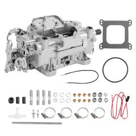 Maxpeedingrods Qu5w2p 4 Barrel Carburetor Kit For Performer 1406 600cfm Electric Choke Aluminum Alloy
