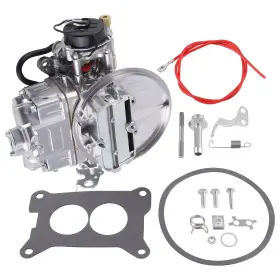 Quieo7 Maxpeedingrods 2bbl 2 Barrel Electronic Choke Carburetor Carb Replacement For 0-80350 350 Cfm