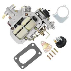 Qy3t6n Maxpeedingrods 2 Barrel Carburetor For Datsun Pickup L16 Pl521 510 1600cc 1969-1972 32/36 Dgav
