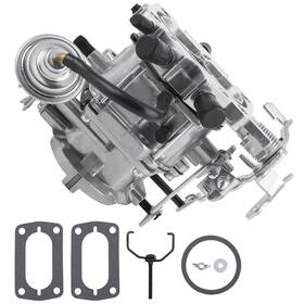 Maxpeedingrods Te0ak2 C2-bbd Barrel Carburettor Manual Choke For Plymouth Chrysler Dodge 1982-1989