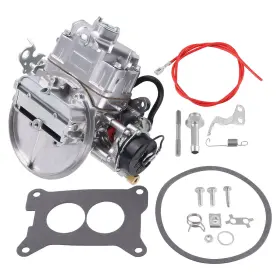 Tn8wfq Maxpeedingrods 350 Cfm 2 Barrel 2-barrel Carburetor Carb Kit For 0-80350