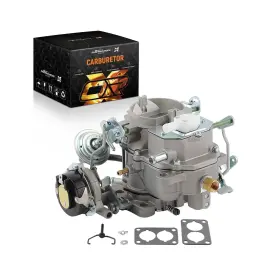 Xq09 Maxpeedingrods 2-barrel Carburetor For Jeep Bbd 6 Cyl 4.2l 258cu Engine Autom