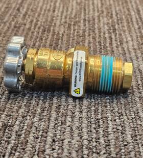 Mec Me9101h6 Propane Tank Service Valve Lpg 3/8 Inch Flare