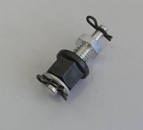Mopar 743-c 1966-69 426 Hemi And 1966 4bbl Carb Linkage Stud Nut 2468743 4 Barrel Carburetor