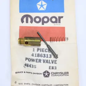 4186313 Mopar/chrysler Genuine Oem 1978-81 Dodge Truck 225 Holley 1bbl Carb Power Valve