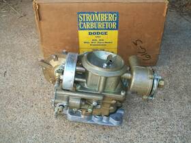Mopar Dodge Stromberg 1404045 1953 54 Coronet Royal 241 Hemi V8 Gyromatic Nos 2bbl Carburetor