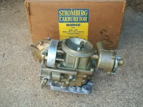 1404045 Mopar Dodge Stromberg 1953 54 Coronet Royal 241 Hemi V8 Gyromatic Nos 2bbl Carburetor 1404045 Mopar Dodge Stromberg 1953 54 Coronet Royal 241 Hemi V8 Gyromatic Nos 2bbl Carburetor