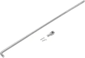 Mq-a71n0801irs1 Motoqueen Throttle Rod 14.96 Inch Linkage Universal Car Clip Accelerator