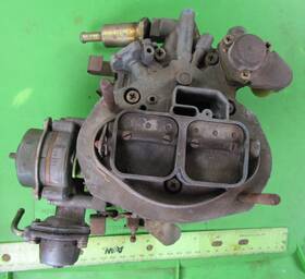 Motorcraft 7431b R7909 Vintage Ford Carburetor 2 Barrel 12r 7431b R7909 Usa 4 Build