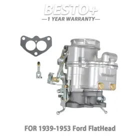 Btp219037p Munirater Carburetor 2 Barrel For 94 V8 Flathead 1939-1953 239 Inch -272 Engines