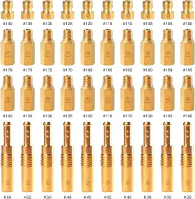 Nov-014 Novino 40pcs Carburetor Main Jet Slow Pilot Kit For Pwk Keihin Oko Cvk