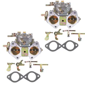 19600.060 Oe Quality 19600060 2x Carburetor For 45 Dcoe 152 Weber Twin Choke V8 4 Cyl 6