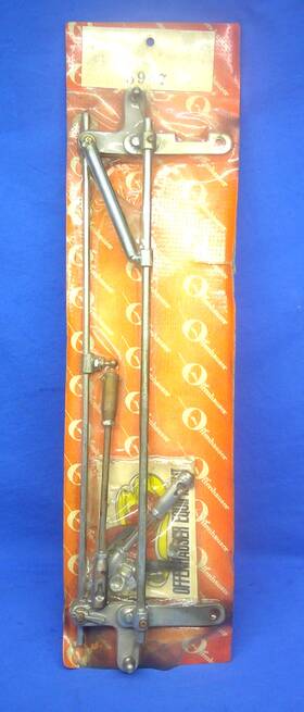 Offenhauser 5967 Nos Holley Sideways Staggered Mount Dual Quad Throttle Linkage Kit