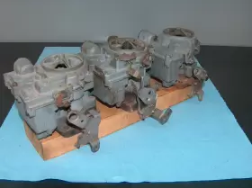 7009094 Oldsmobile Pontiac Chevrolet Gm Rochester 57 Chevy 3x2 Tri Power Carbs /linkage 3 Deuce Carburetor Parts 7009094 Oldsmobile Pontiac Chevrolet Gm Rochester 57 Chevy 3x2 Tri Power Carbs /linkage 3 Deuce Carburetor Parts