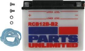 Parts Unlimited Cb12b-b2 Battery - Rcb12b-b2