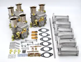 K9114 Pierce Manidolds Weber Triple 45 Dcoe Conversion Kit For Chrysler Slant 6