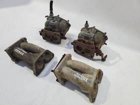 Porsche 320-50576 1957 1964 Oem Pair Of As Is Carburetors