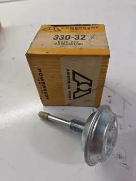 330-32 Poweready Nors #330-32 Carburetor Dashpot Chevy Olds Ford Pontiac Mopar