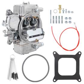 Pqy 663260158869 4 Barrel Carburetor 600 Cfm Manual Choke For Holley 0-1850s 4160 Satin