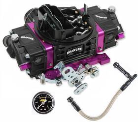 Quick Fuel Br-67314k Brawler Black Street Mechanical Secondary Carburetor Kit