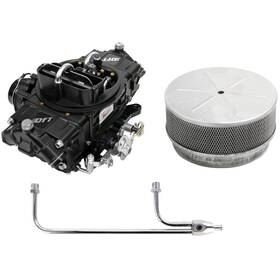 Quick Fuel M-650qftk Includes 650 Cfm Marine Carburetor Dual Feed Line Mar