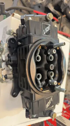 Bdq-950 Quick Fuel Technology Q-series Carburetor Black Diamond 950cfm 4150 Alum Down Leg Mech Sec