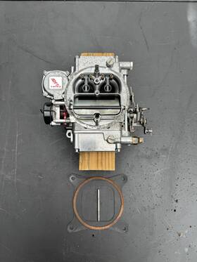 Quick Fuel Technology Sl-1957 Sl-1957e 600 Cfm 4 Bbl Elect. Choke Carburetor Used