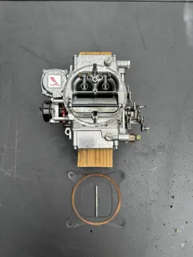 Sl-1957e Quick Fuel Technology Sl-1957 600 Cfm 4 Bbl Elect. Choke Carburetor Used