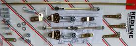 Redline Weber 99007831 Dual 32/36 Dgv Or 38/38 Dgs Linkage Kit Fits Datsun 240z 260z