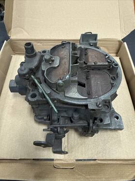 Rochester 17054948 Used 4 Barrel Quadrajet Carburetor - Part # / 2627