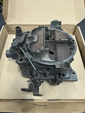17054948 Rochester Used 4 Barrel Quadrajet Carburetor - Part # / 2627 17054948 Rochester Used 4 Barrel Quadrajet Carburetor - Part # / 2627
