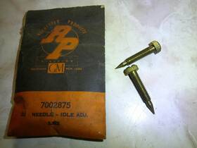 Rochester 7002875 Nos Carburetor Idle Adjusting Needles 1951 1952 Pontiac 6 Cyl