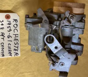 7013016 Rochester 2gc Chevrolet 348 3x2 Center A/t 1959 1960 1961 Rebuilt Carb