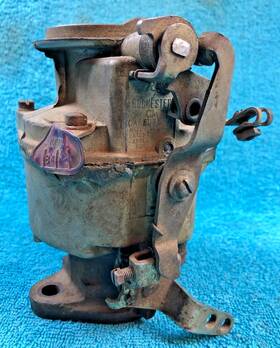 Rochester 7015013 Original 1960-1962 Chevrolet And Gmc Truck 1bbl Carburetor With Tag