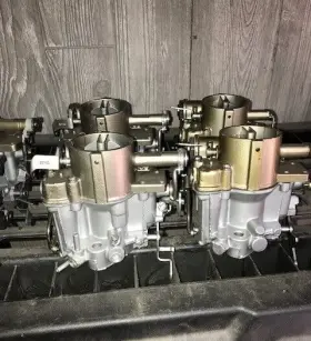 7025xxx Rochester Set Of 4 Rebuilt Corvair 140hp Carburetors Any Year - 200 Credit For Cores 7025xxx Rochester Set Of 4 Rebuilt Corvair 140hp Carburetors Any Year - 200 Credit For Cores